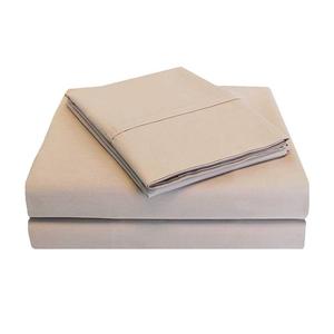 Комплект простыней из хлопкового перкаля плотностью нитей SUPERIOR 300, цвет Tan
