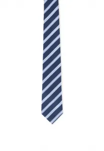 Галстук Joop!, Dunkelblau Weiß Gestreift