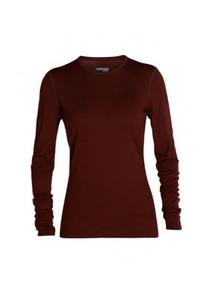 Рубашка с длинным рукавом w 200 oasis ls cree Icebreaker, бургундия