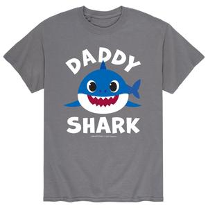 Мужская футболка Baby Shark Daddy Shark Licensed Character