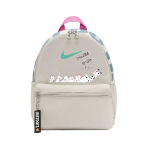 Nike Тканевый рюкзак обычный детский серый белый, Travel together