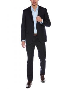 Костюм Canali из 2-х шерстяных тканей, синий