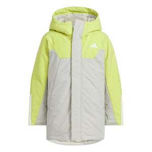 Детская утепленная куртка Adidas, серый