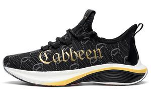 Cabbeen Дышащие низкие повседневные туфли 5,5 см, мужские, черные