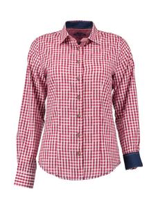 OS-Trachten Традиционная блузка Prigmi, средне-красного цвета