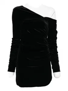 Мини-платье Ettore на одно плечо SIR., черный