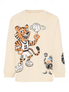 Длинношерстая футболка с принтом Rube Molo, нейтральный