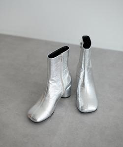 Ботинки с косым носком на каблуке Garage Of Good Clothing, цвет Silver