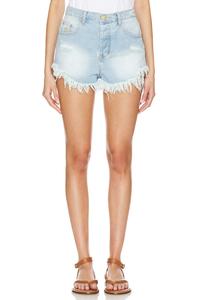 Джинсовые шорты outlaws One Teaspoon, голубой