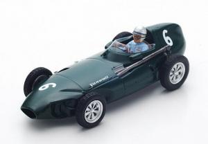 Модель Spark Vanwall Vw57 #6 Стюарт Льюис-Эванс 3Rdi 1:43 S4871