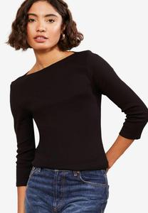 Топ Friends Like These 3/4 SLEEVE BOAT NECK, Black