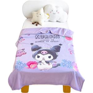 Детское охлаждающее одеяло из шелка для лета мультяшное одеяло для кондиционера для дневного сна в детском саду химическое волокно Sanrio, Classic Kulomi