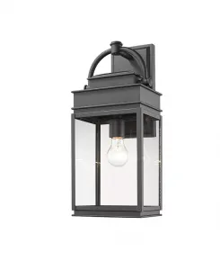Уличный настенный светильник Fulton Artcraft Lighting, black