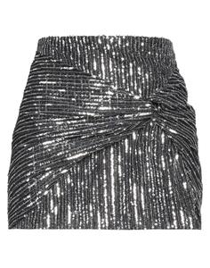 Мини-юбка Semicouture, черный