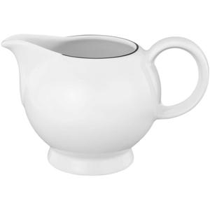 Молочник Lido Black Line 0,23 л, 1 шт., емкость 0,23 литра Seltmann Weiden, белый/черный