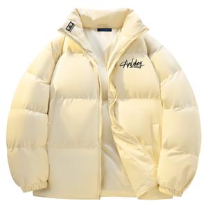 Пуховик Unisex Stand Collar с подкладкой из флиса AULDEY, бежевый [stand collar style]