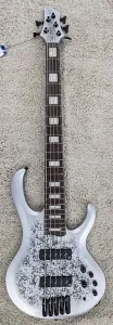 Электрический бас-гитар Ibanez BTB25TH5SLM 5-струнный, цвет Серебряный Блиц, матовая отделка