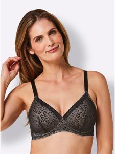Бюстгальтер с подушечками без косточек, черный WITT WEIDEN