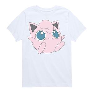 Футболка с принтом Pokémon Jigglypuff для мальчиков 8-20 Licensed Character, White