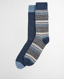 Носки Barbour Fairisle (Set of 2), Midnight Oak Mix