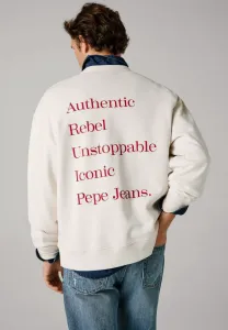 Толстовка crew Pepe Jeans, Ivory White