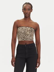 Топ slim fit Avery 27034321 Noisy May, коричневый