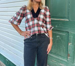 Женский топ Eliza в красном цвете SMITH & QUINN