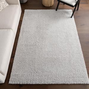 nuLOOM Kerra однотонный ковер 275 x 366 см для гостиной спальни столовой, light silver