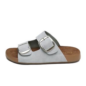 ZHR Женские бесшумные стойкие к истиранию шлепанцы Blue, цвет Blue