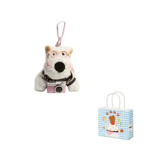 Очаровательный плюшевый кулон West Highland в виде мороженого, высота 12см Dolls and bears dance