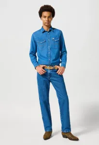Джинсы прямого кроя Wrangler, Stonewashed