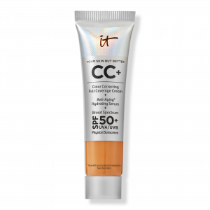 Мини-CC+ крем с SPF 50+ IT Cosmetics, Tan Rich (deepest tan neutral with neutral red undertones)