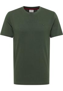 MUSTANG Футболка 'Austin' в оливковом цвете