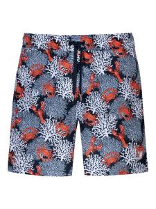 Mey Шорты Board Shorts 'Ocean Bloom' в черном цвете