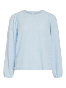 VILA Лонгслив 'VIASTA' в синем цвете