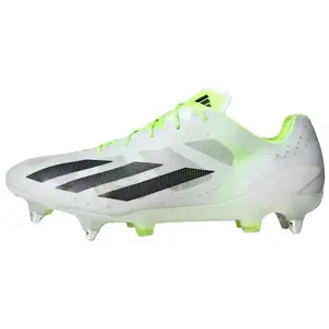 Футбольные бутсы X CRAZYFAST мужские низкие белый/черный/желтый Adidas