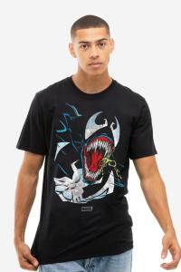 Футболка «Ядовитая слюна» Marvel, черный