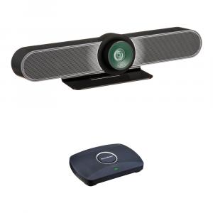 Комплект конференц-камеры Logitech MeetUp 4K с беспроводным приемником 4K-дисплея