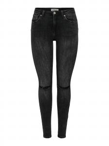 ONLY Скинни джинсы 'ONLPower' в черном дениме