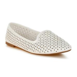 Балетки Kyrie women's с вырезом London Rag, White