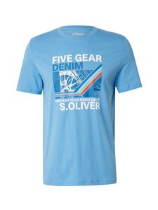 Футболка s.Oliver, Blue/Light blue