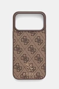 Чехол для iphone 17 pro max Guess, коричневый