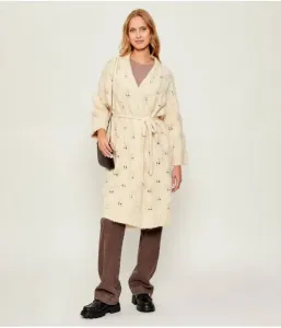 Кардиган regular fit Silvian Heach, кремовый