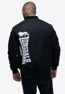 Бомбер ludford normal passform Lonsdale, Black White