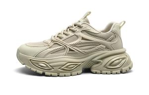 Низкие массивные кроссовки для мужчин HLA, бежевый