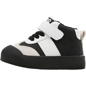 MAIBUXIONG Теплые нескользящие детские туфли среднего размера, черные, для младенцев и малышей