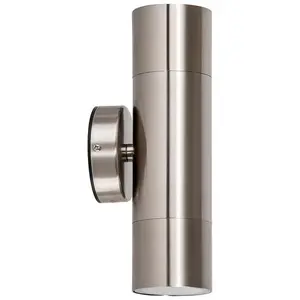 Светодиодный уличный настенный светильник FORTIS GU10 1 шт. Havit Lighting, Edelstahlfarben