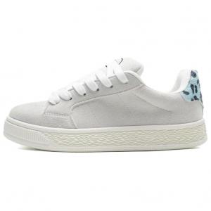 Теплые нескользящие утепленные низкие кроссовки для скейтбординга unisex gray Topland, серый