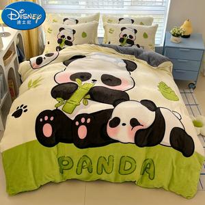 Disney Постельное белье, 150x200 см, 3 предмета, мягкое, гигантская панда