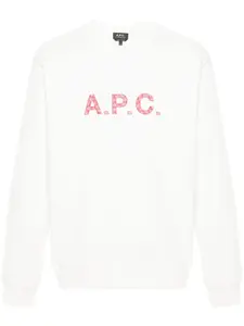 Толстовка с логотипом A.P.C., белый